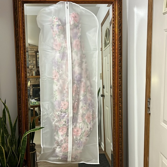 Corset Gown TRIXXI Juniors Floral Embroidered Size 15 - Picture 4 of 13